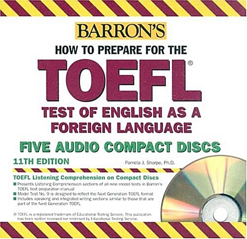 Barrons How to Prepare for the Toefl (Audio CD, 11th)