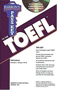 Barrons Pass Key to the TOEFL (Paperback, Compact Disc, 5th)