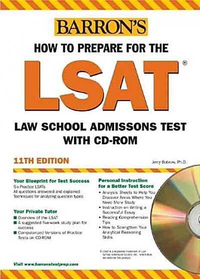 Barrons How To Prepare For The LSAT (Paperback, CD-ROM, 11th)