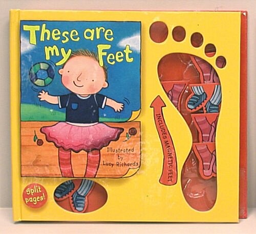 These Are My Feet (Hardcover, NOV, Spiral)