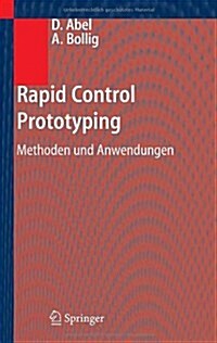 Rapid Control Prototyping: Methoden Und Anwendungen (Hardcover, 2006)