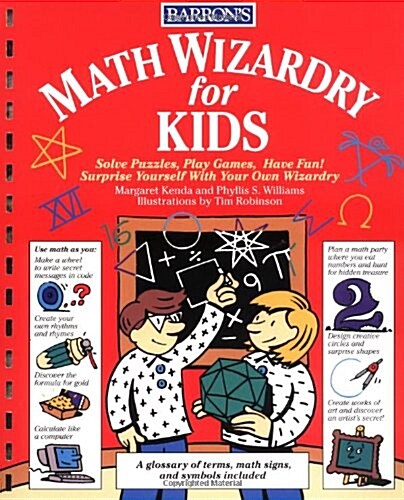 Math Wizardry for Kids (Paperback, Spiral)