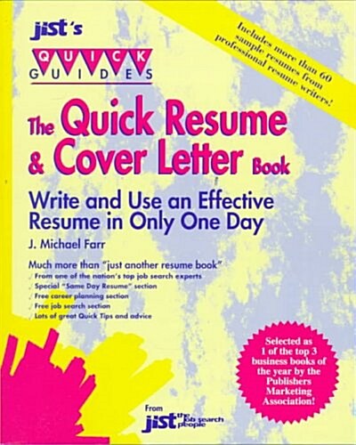 The Quick Resume and Cover Letter Book (Paperback)