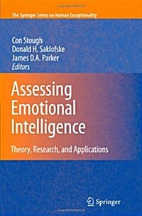 Assessing Emotional Intelligence: Theory, Research, and Applications (Paperback)