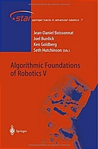 Algorithmic Foundations of Robotics V (Paperback)