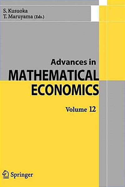 Advances in Mathematical Economics Volume12 (Paperback)