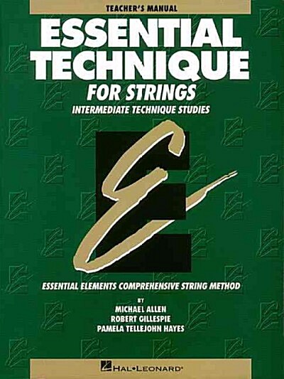 Essential Technique for Strings (Paperback, Spiral, Teachers Guide)