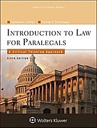 Introduction to Law for Paralegals: A Critical Thinking Approach (Hardcover)