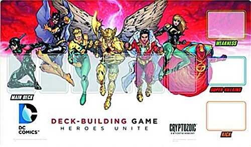 Dc Deck Building Game - Heroes Unite Playmat (GAM)