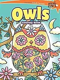 Spark Owls Coloring Book (Paperback)