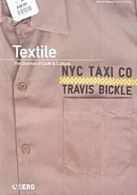 Textile : The Journal of Cloth and Culture (Paperback)