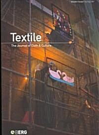 Textile : The Journal of Cloth and Culture (Paperback)