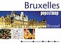 Brussels Popout Map (Map, 1st, FOL)