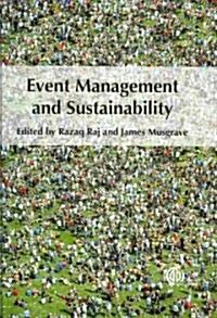 Event Management and Sustainability (Hardcover)