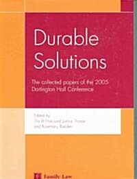 Durable Solutions (Paperback)