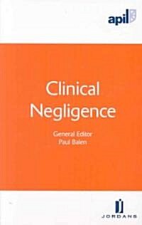 Clinical Negligence (Paperback)