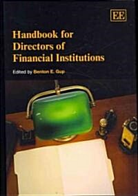 Handbook for Directors of Financial Institutions (Hardcover)