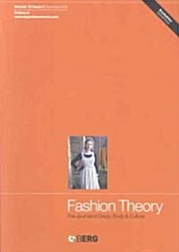 Fashion Theory : The Journal of Dress, Body and Culture (Paperback)