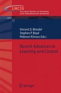 Recent Advances in Learning and Control (Paperback)