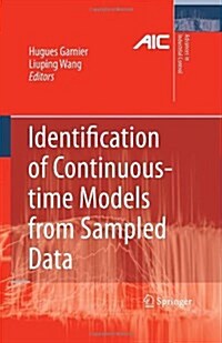 Identification of Continuous-Time Models from Sampled Data (Hardcover)