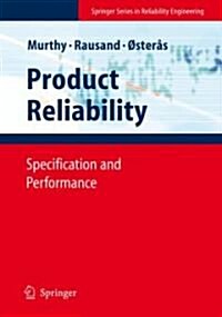 Product Reliability : Specification and Performance (Hardcover)