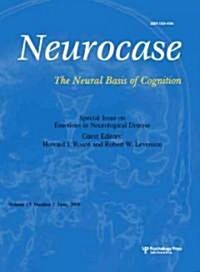 Emotions in Neurological Disease : A Special Issue of Neurocase (Paperback)
