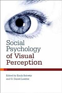 Social Psychology of Visual Perception (Hardcover)