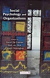 Social Psychology and Organizations (Hardcover)
