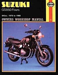 Suzuki Gs850 Fours Owners Workbook Manual, No. 536: 78 to 88 (Paperback)