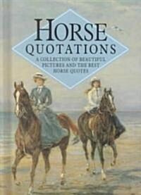Horse Quotations (Hardcover, Mini)