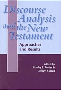 [중고] Discourse Analysis & the New Testament (Hardcover)