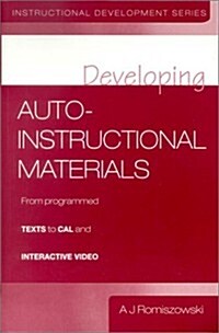 Developing Auto-instructional Materials (Paperback)