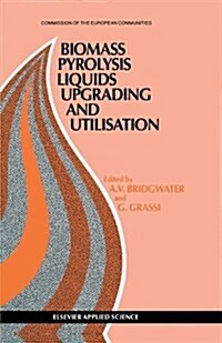 Biomass Pyrolysis Liquids Upgrading and Utilization (Hardcover, 1991)