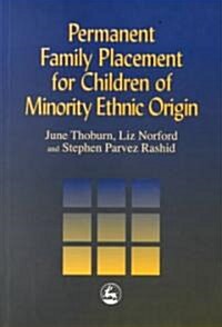 Permanent Family Placement for Children of Minority Ethnic Origin (Paperback)