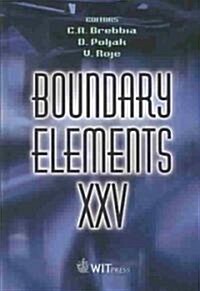 Boundary Elements Xxv (Hardcover)