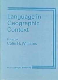 Language in Geographic Context (Hardcover)