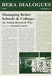 Managing Better Schools and Colleges (Paperback)