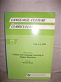 Culture Lang Learn High Educ (Paperback)