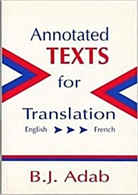 Annotated Texts for Translation (Hardcover)