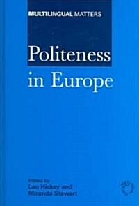 Politeness in Europe (Hardcover)