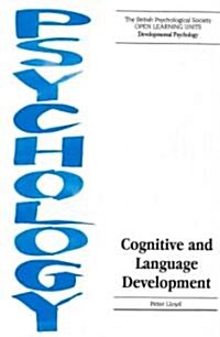 Cognitive and Language Development (Paperback)