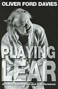 [중고] Playing Lear (Paperback)