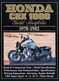 Honda Cbx 1000 Gold Portfolio 1978-1982 (Paperback)