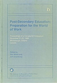 Post-Secondary Education (Hardcover)