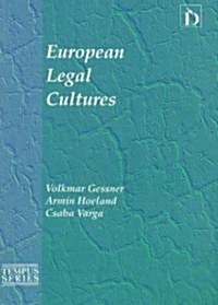 European Legal Cultures (Paperback)