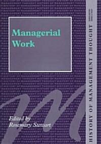 Managerial Work (Hardcover)