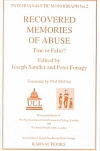 Recovered Memories of Abuse : True or False? (Paperback)