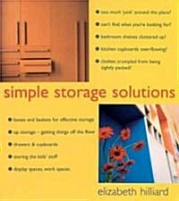 Simple Storage Solutions (Paperback)