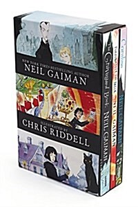 Neil Gaiman/Chris Riddell 3-Book Box Set: Coraline; The Graveyard Book; Fortunately, the Milk (Boxed Set)