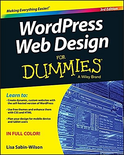 Wordpress Web Design for Dummies (Paperback, 3, Revised)